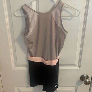 Nike XS workout one piece bodysuit training unitard